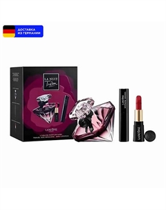 Набор La Nuit Tresor: Парфюмерная вода + Помада + Тушь для ресниц 1.0 Lancome