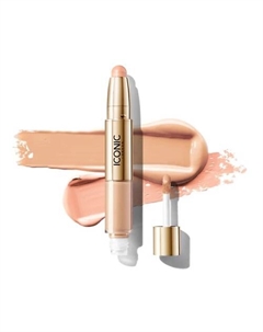 Консилер осветляющий Radiant Concealer and Brightening Duo Iconic london