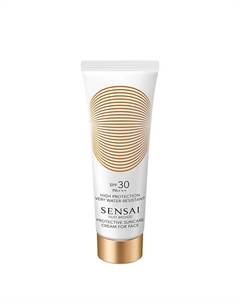 Водостойкий солцезащитный крем для лица Silky Bronze Protective Cream SPF50 50.0 Sensai