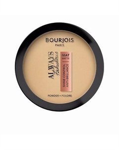 Компактная пудра Always Fabulous Shine Control Bourjois