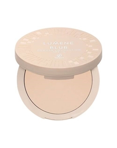 Компактная тональная пудра Blur Longwear Powder Foundation SPF 15 Lumene