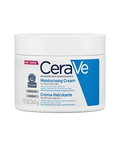 Увлажняющий крем для очень сухой кожи Moisturizing Cream Dry to Very Dry Skin 340.0 Cerave