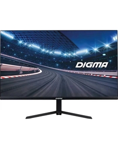 Монитор Digma DM-MONG2420, 23.8", IPS, 1920×1080, 144Гц, 1 мс, HDMI, DP, чёрный