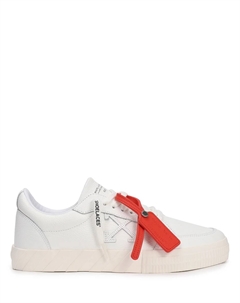 Кеды кожаные Vulcanized Off-white