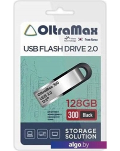 USB Flash 300 128GB (черный) Oltramax