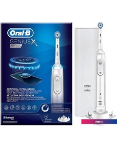 Электрическая зубная щетка Genius X 20100S White D706.514.6X Oral-b