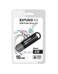 USB Flash 570 16GB (белый) [EX-16GB-570-White] Exployd