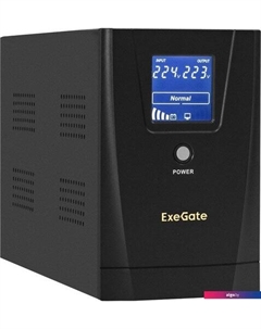 Источник бесперебойного питания SpecialPro Smart LLB-2000.LCD.AVR.2SH.RJ.USB EX292632RUS Exegate