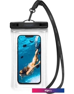 Чехол для телефона A610 Universal Waterproof Float AMP04530 (прозрачный) Spigen