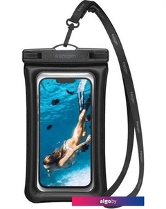 Чехол для телефона A610 Universal Waterproof Float AMP04529 (черный) Spigen