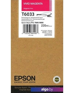 Картридж C13T603300 Epson