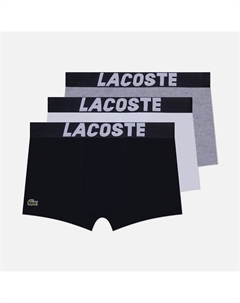 Комплект мужских трусов Underwear 3-Pack Branded Jersey Trunk Lacoste