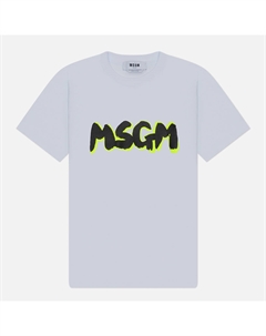 Женская футболка Logo Fluorescent Shade Msgm