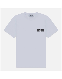 Женская футболка Never Look Back Logo Msgm