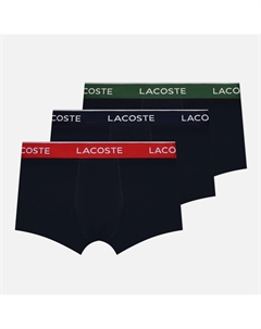 Комплект мужских трусов Underwear 3-Pack Boxer Casual Contrast Waistband Lacoste