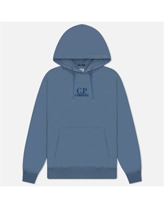 Мужская толстовка Brushed And Emerized Diagonal Fleece Logo Hoodie C.p. company