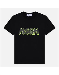 Женская футболка Logo Fluorescent Shade Msgm