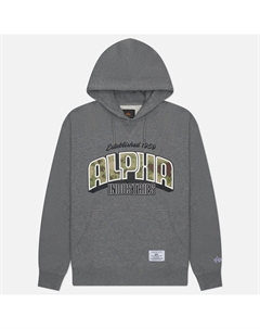 Мужская толстовка Camo Logo Hoodie Alpha industries