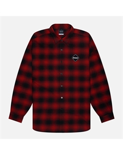 Мужская рубашка Big Logo Baggy Flannel F.c. real bristol