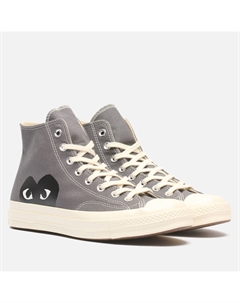 Мужские кеды x Comme des Garcons Play Chuck 70 Hi Converse