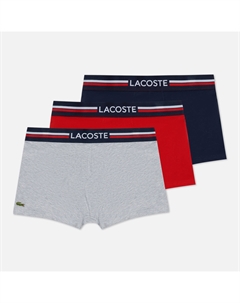 Комплект мужских трусов Underwear 3-Pack Iconic Three-Tone Waistband Lacoste