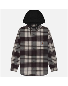 Мужская рубашка Rugged Flex Relaxed Fit Flannel Fleece Lined Hooded Carhartt