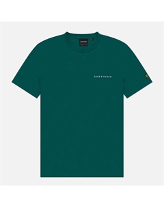 Мужская футболка Embroidered Script Logo Regular Fit Lyle & scott