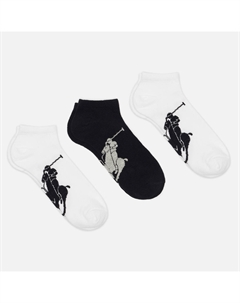 Комплект носков Big Pony Low 3-Pack Polo ralph lauren