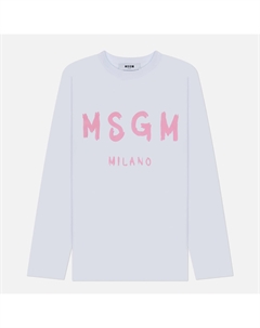 Женский лонгслив  Milano Brush Stroke Msgm