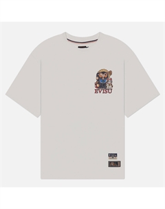 Мужская футболка Heritage Tanuki Fortune Cat Daruma Printed Evisu