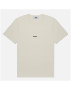 Мужская футболка Micrologo Basic Crew Neck Msgm