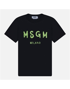 Мужская футболка Brush Stroke Logo Msgm