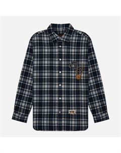 Мужская рубашка Heritage Daicock Print Badge Check Evisu