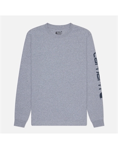 Мужской лонгслив Relaxed Fit Heavyweight Logo Sleeve Graphic Carhartt