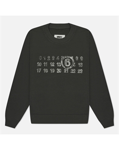 Женская толстовка Big Logo Numbers Crew Maison margiela mm6