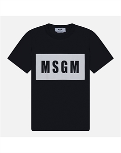 Женская футболка Box Logo Msgm