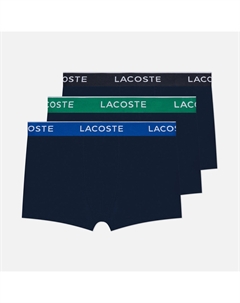 Комплект мужских трусов Underwear 3-Pack Boxer Casual Contrast Waistband Lacoste