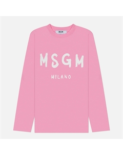 Женский лонгслив  Milano Logo Msgm