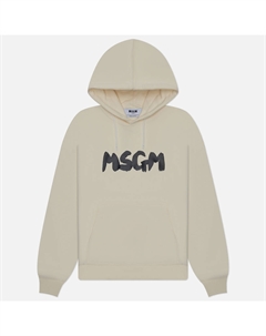 Мужская толстовка New Brush Stroke Logo Hoodie Msgm