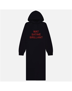 Женская толстовка Mat Satine Brillant Long Hoodie Maison margiela mm6