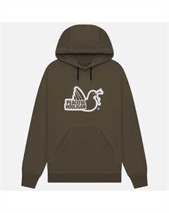 Мужская толстовка Outline Dove Hoodie Peaceful hooligan