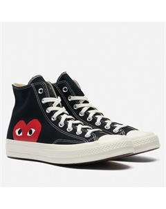 Мужские кеды x Comme des Garcons Play Chuck 70 Hi Converse