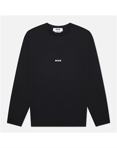 Мужской лонгслив Micrologo Basic Crew Neck Msgm