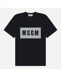 Мужская футболка Box Macrologo Print Msgm