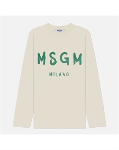 Женский лонгслив  Milano Brush Stroke Msgm