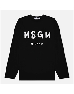 Мужской лонгслив  Milano Logo Msgm