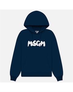 Мужская толстовка New Brush Stroke Logo Hoodie Msgm