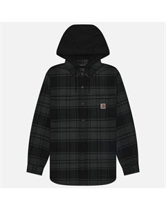 Мужская рубашка Rugged Flex Relaxed Fit Flannel Fleece Lined Hooded Carhartt