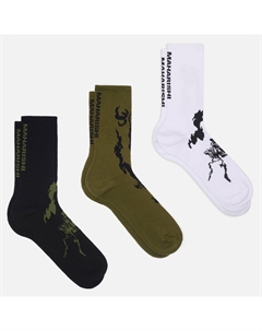 Комплект носков Bonsai Dragon Sports 3-Pack Maharishi