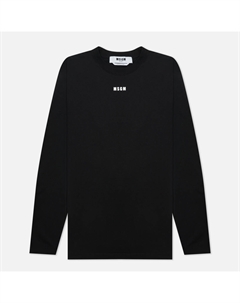 Женский лонгслив Micrologo Basic Crew Neck Msgm